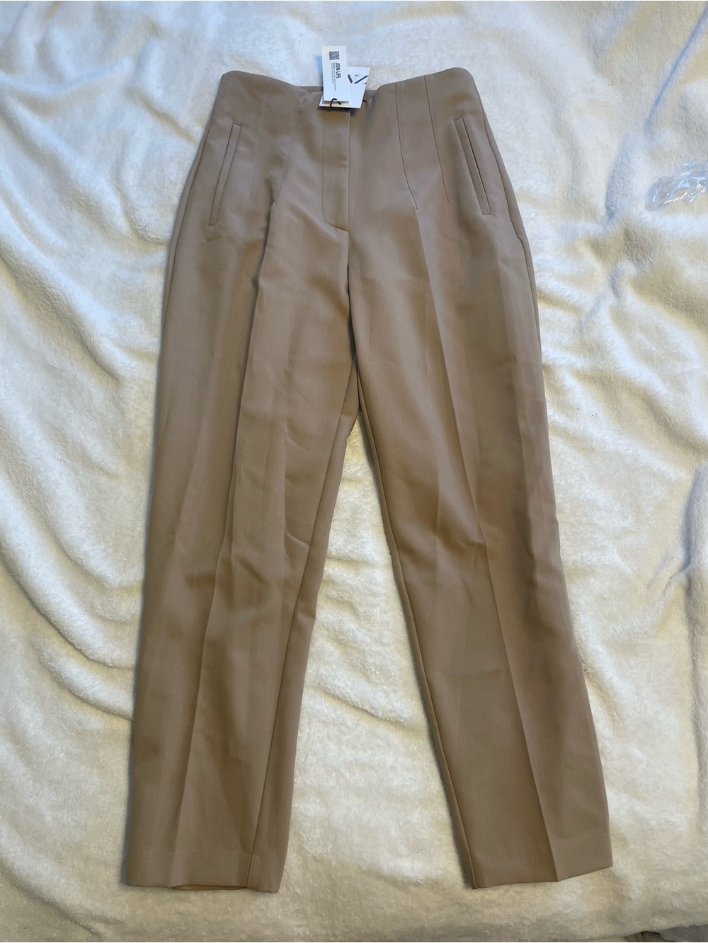 Zara Women’s Dress Pants in Taupe Brown